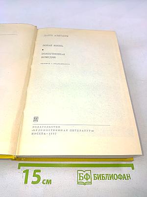 Божественная комедия. Новая жизнь