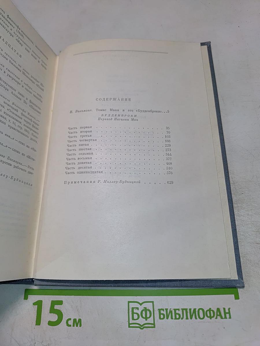 Будденброки. История гибели одного семейства