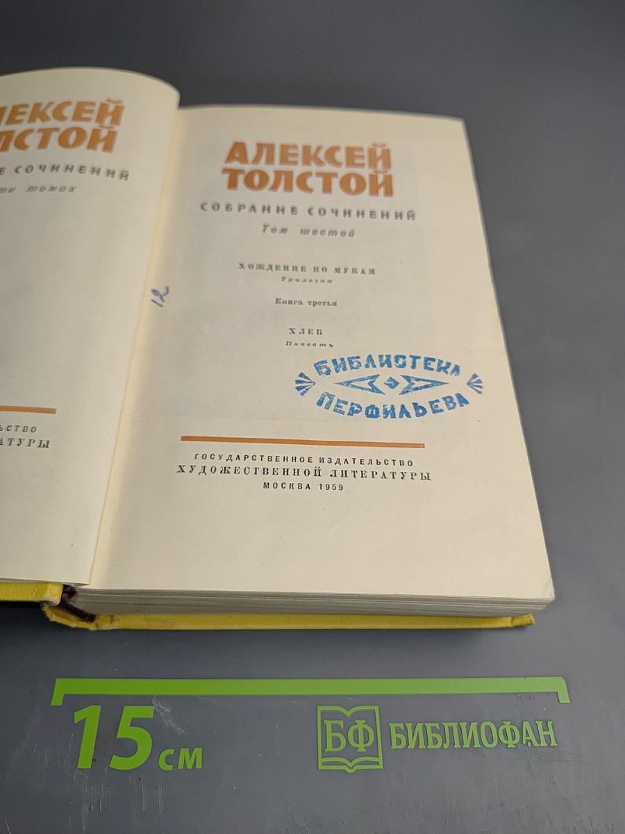 Собрание сочинений. Том шестой: Хождение по мукам (Книга третья), Хлеб