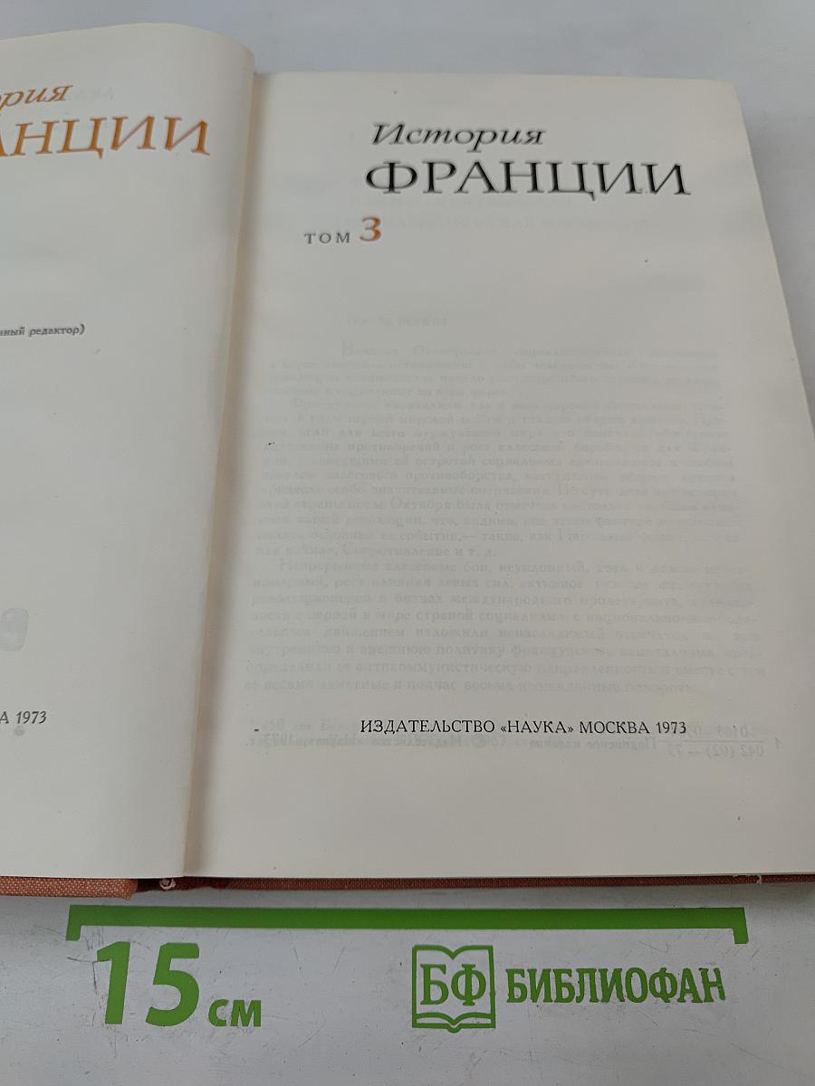 История Франции. Том 3