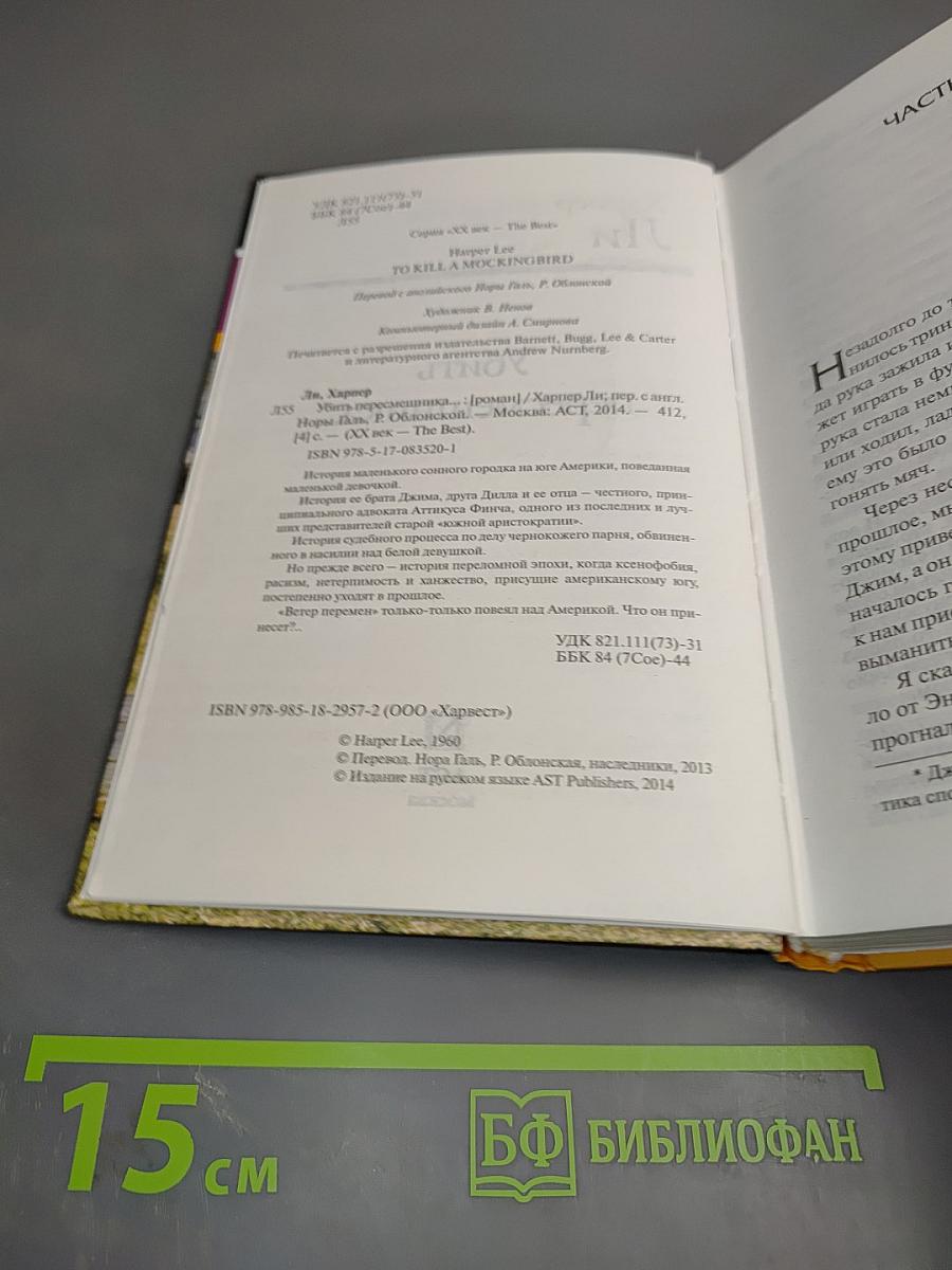 Убить пересмешника...
