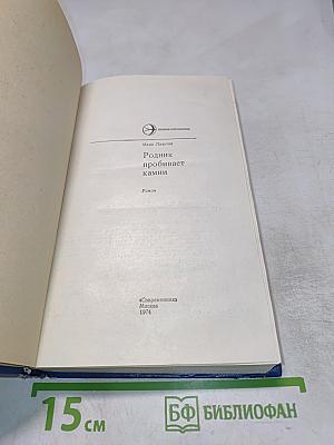 Родник пробивает камни