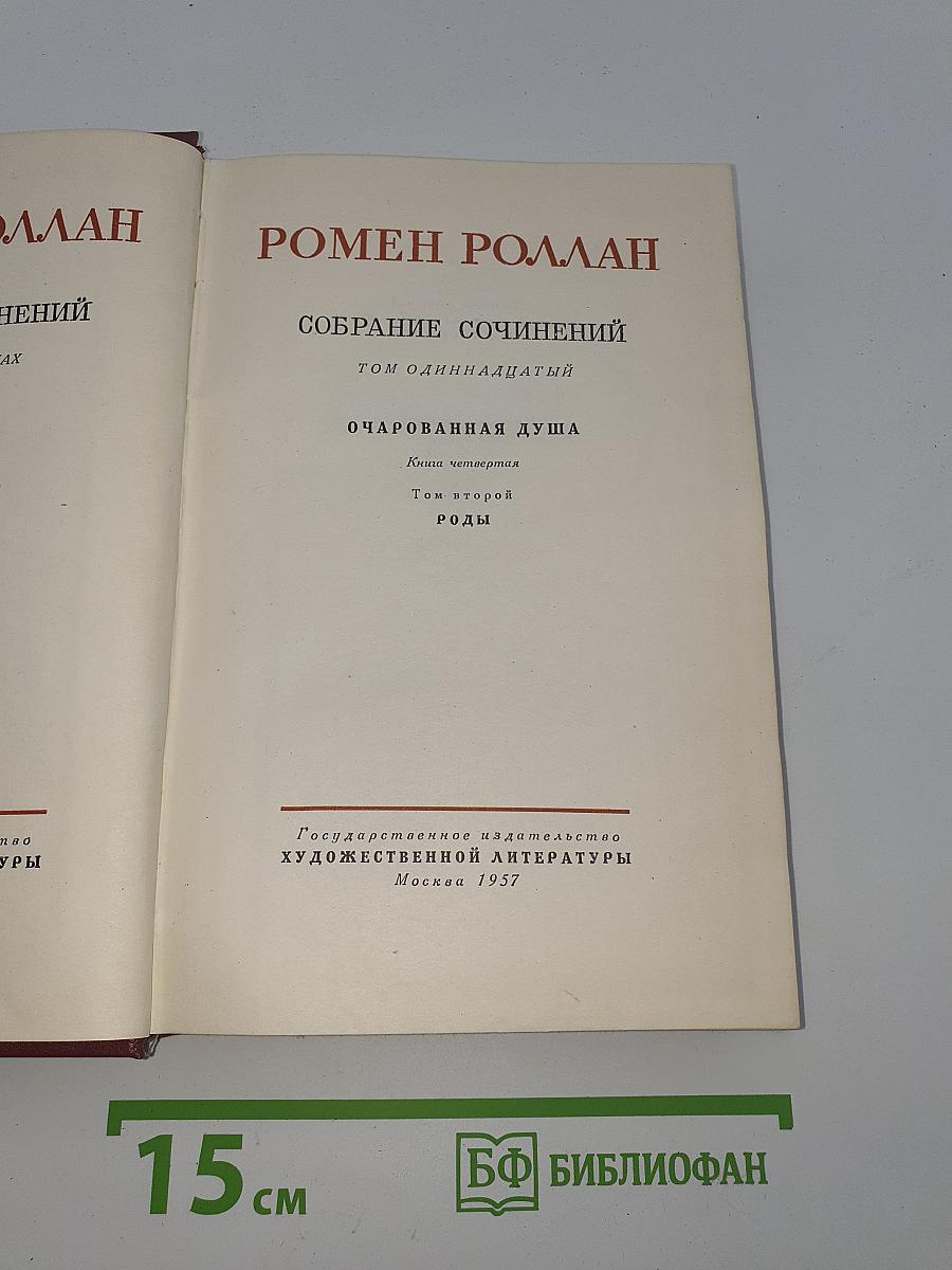 Очарованная душа. Книга четвертая. Провозвестница. Том второй. Роды