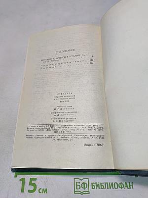 Собрание сочинений в 12 томах. Том 8: История живописи в Италии