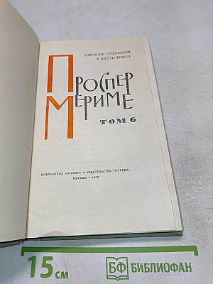 Собрание сочинений в шести томах. Том 6. Письма