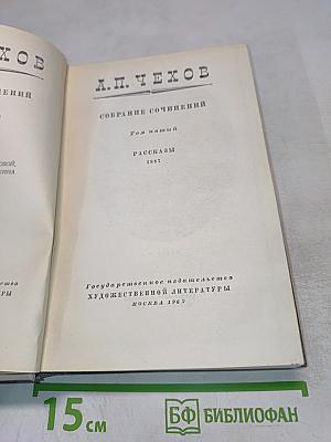 Собрание сочинений. Том пятый. Рассказы 1887