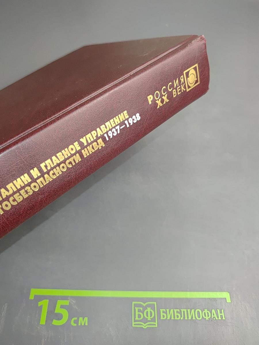 Лубянка. Сталин и Главное управление госбезопасности НКВД 1937-1938. Документы