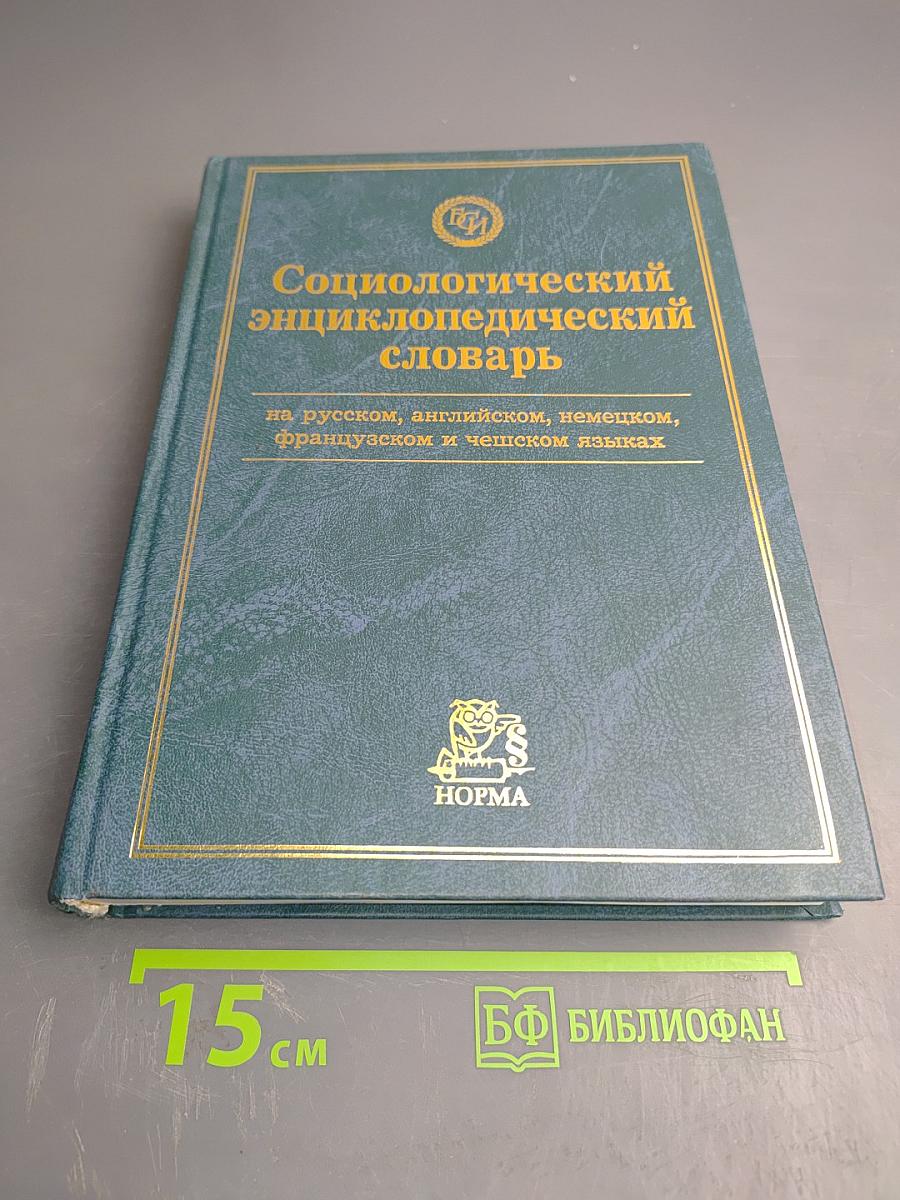 Социологический энциклопедический словарь