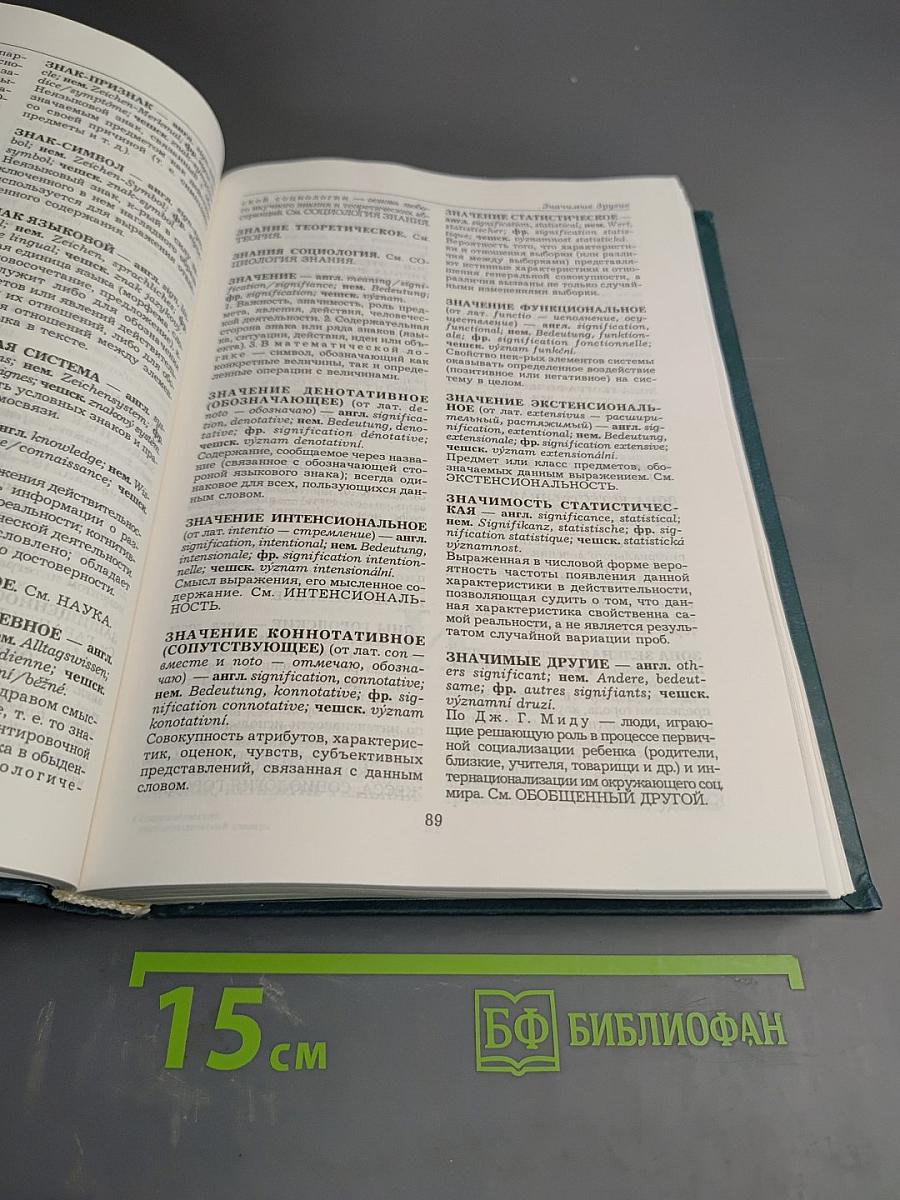Социологический энциклопедический словарь