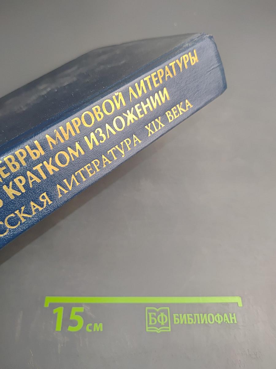 Все шедевры мировой литературы в кратком изложении. Сюжеты и характеры. Русская литература XIX века