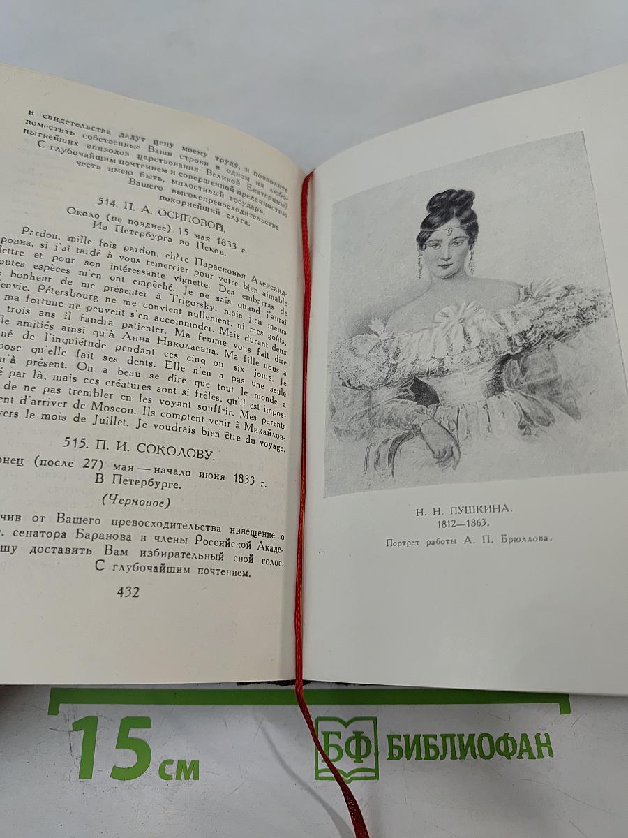 А.С. Пушкин. Том десятый. Письма