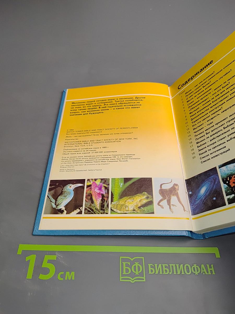 Жизнь — как она возникла? Путем эволюции или путем сотворения?