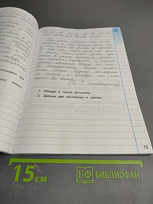 Новый тренажёр по чистописанию. Развиваем речь. 4 класс