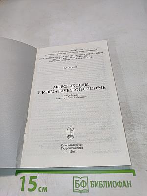 Морские льды в климатической системе