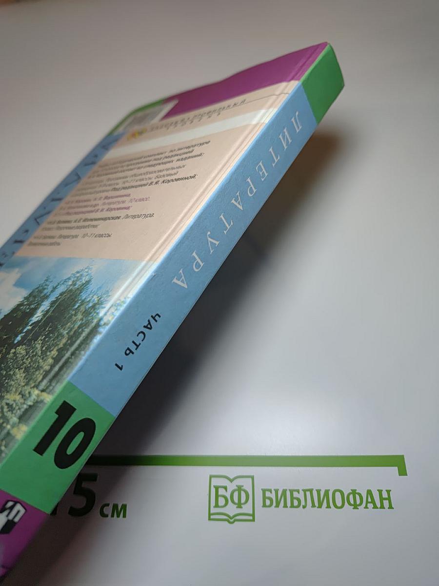 Литература. 10 класс. Часть 1.