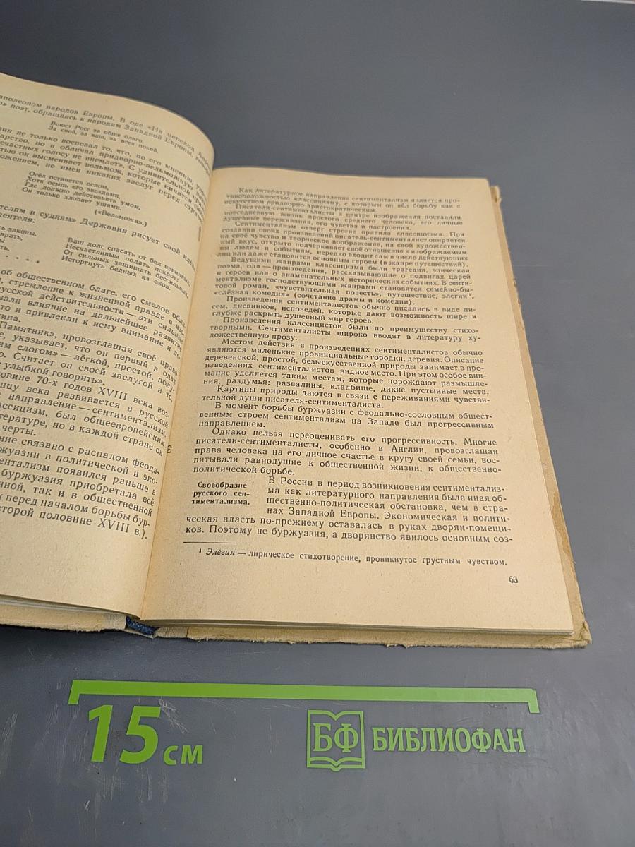 Русская литература для средней школы