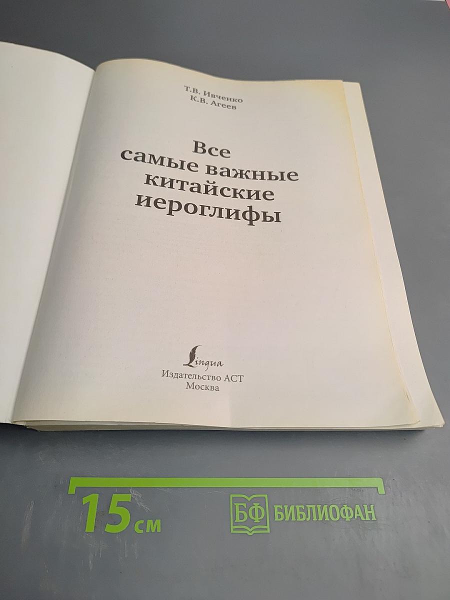 Все самые важные китайские иероглифы