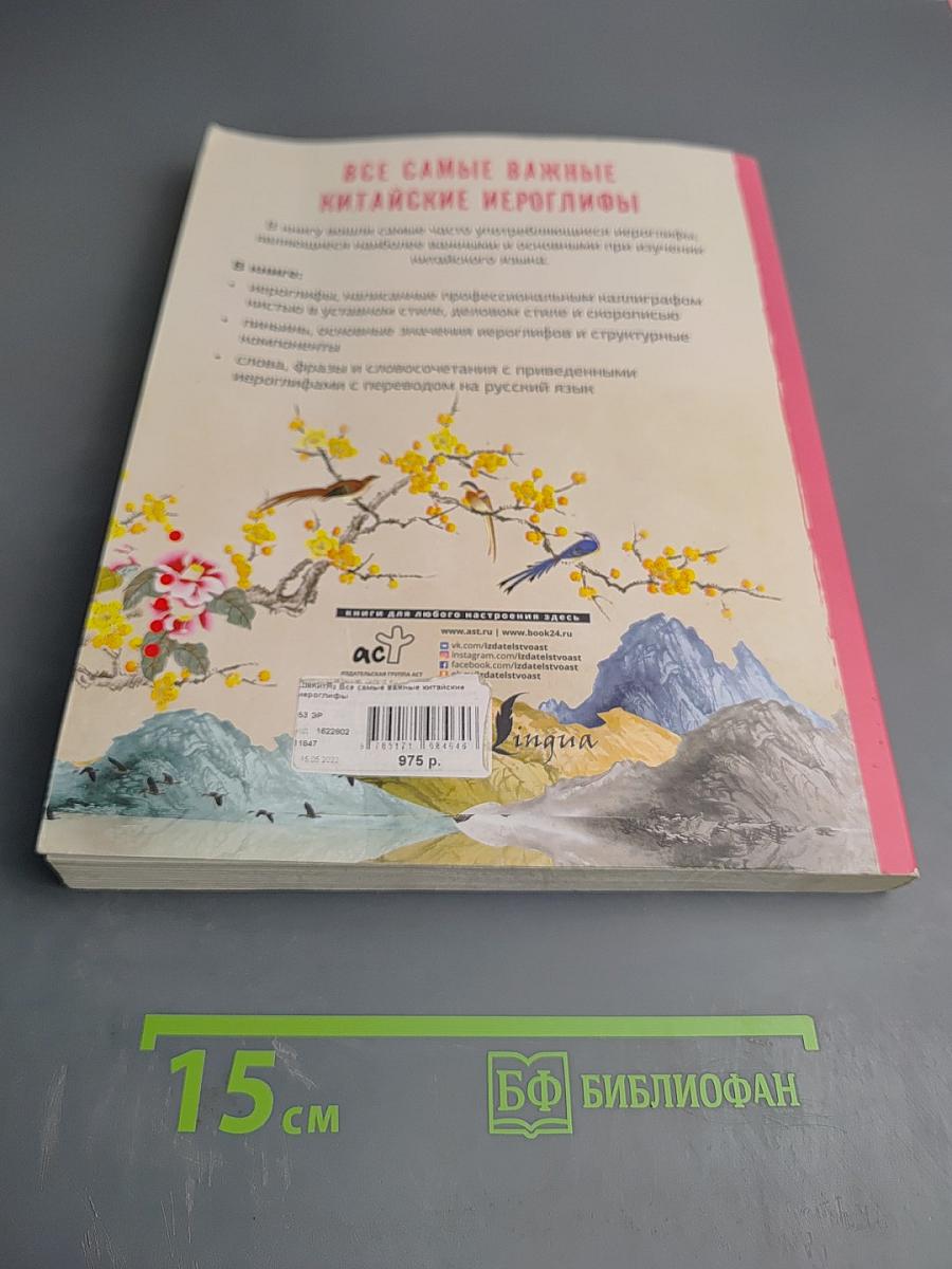 Все самые важные китайские иероглифы