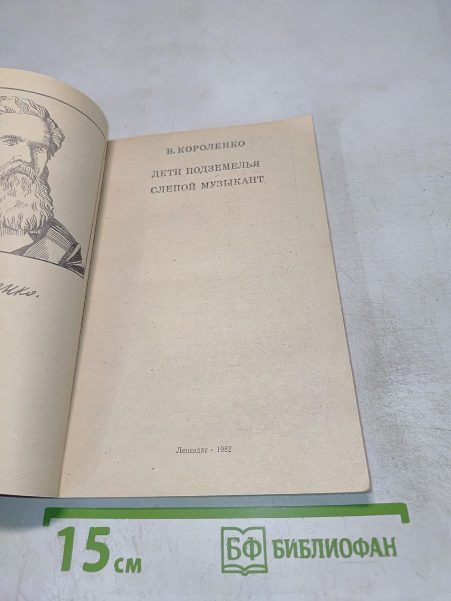 Дети подземелья. Слепой музыкант