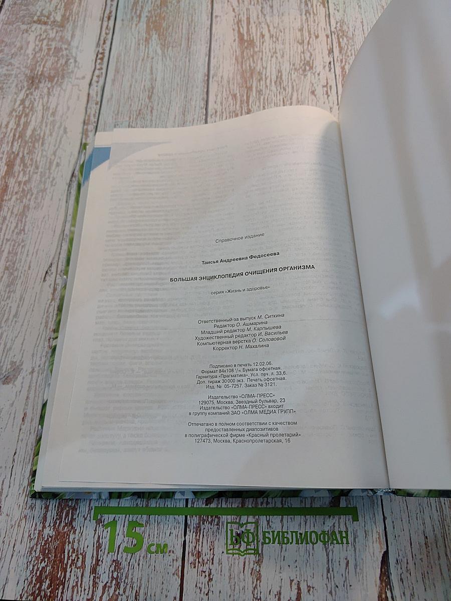 Большая энциклопедия очищения организма