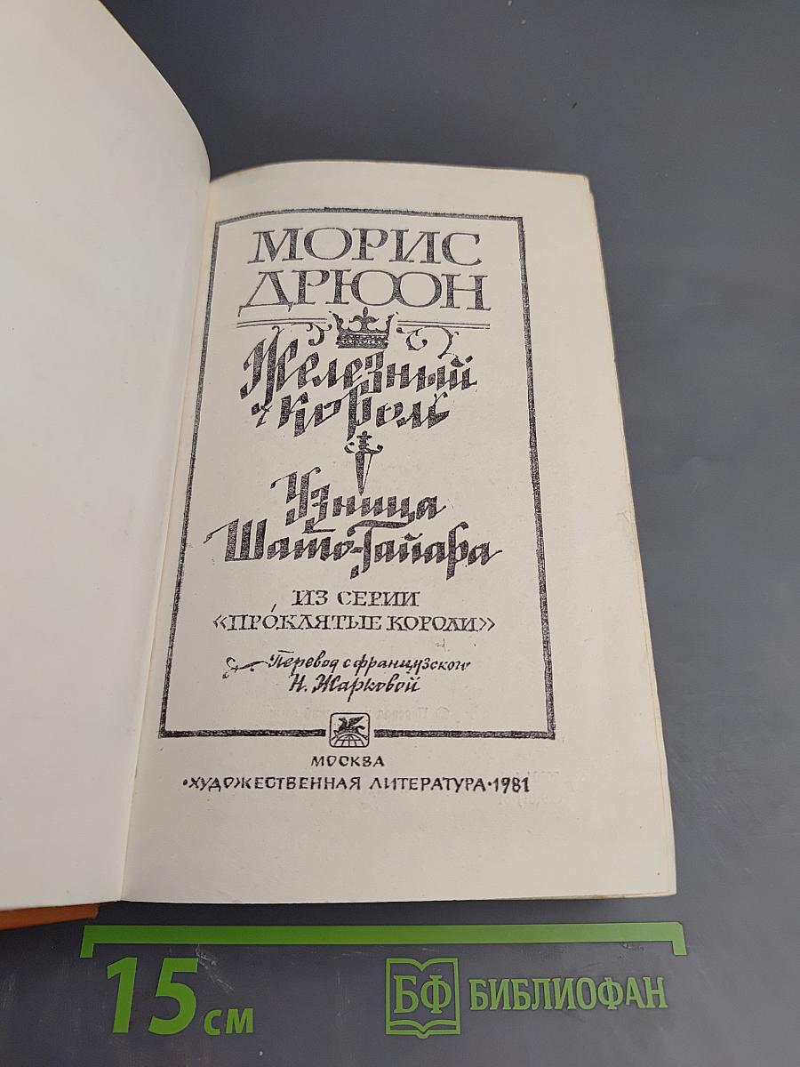 Железный король. Узница Шато-Гайара