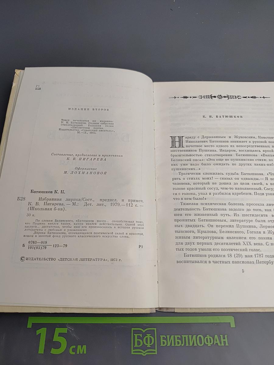 Избранная лирика