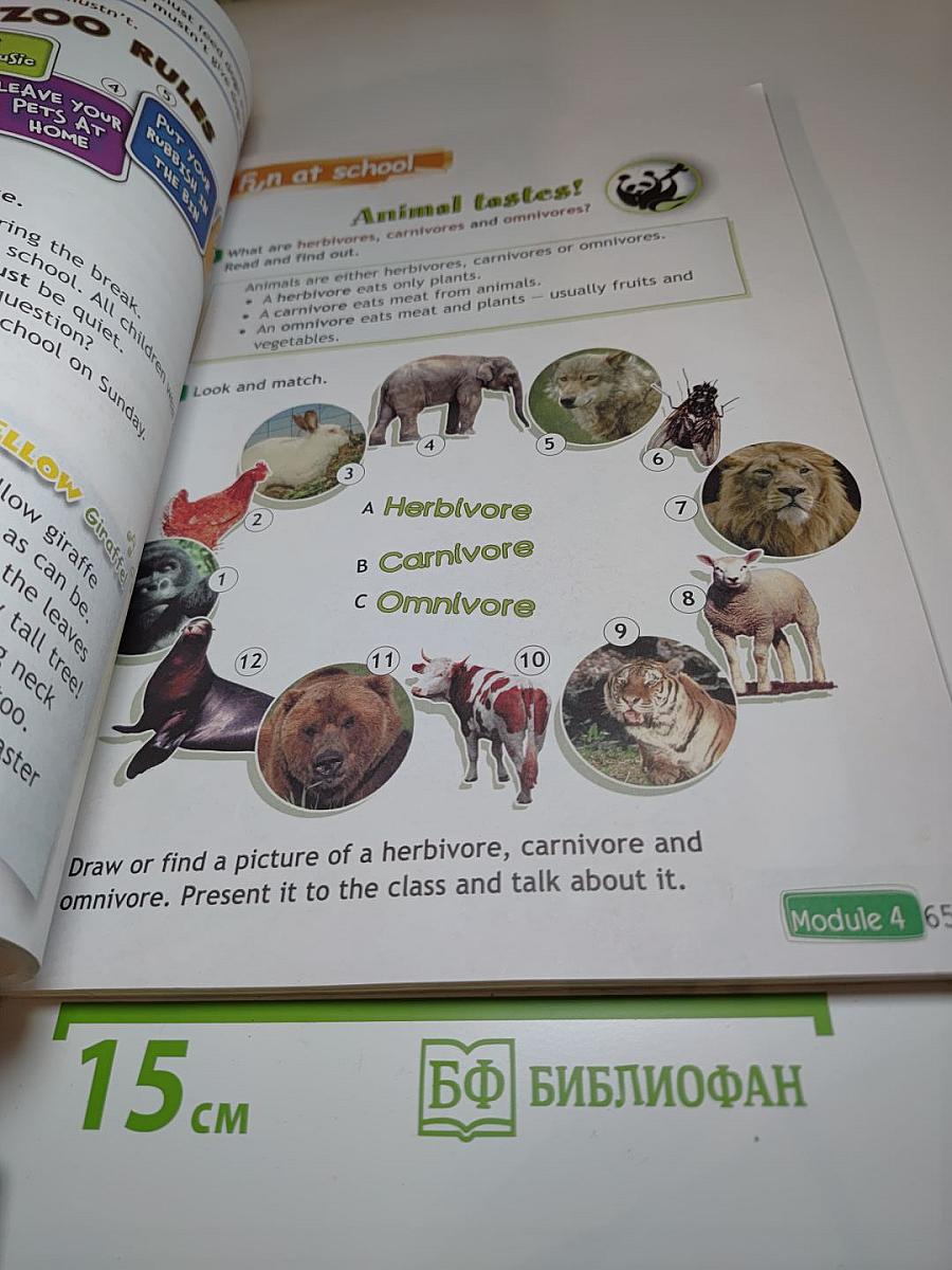 Английский язык. 4 класс. Учебник. Spotlight 4 Student's Book