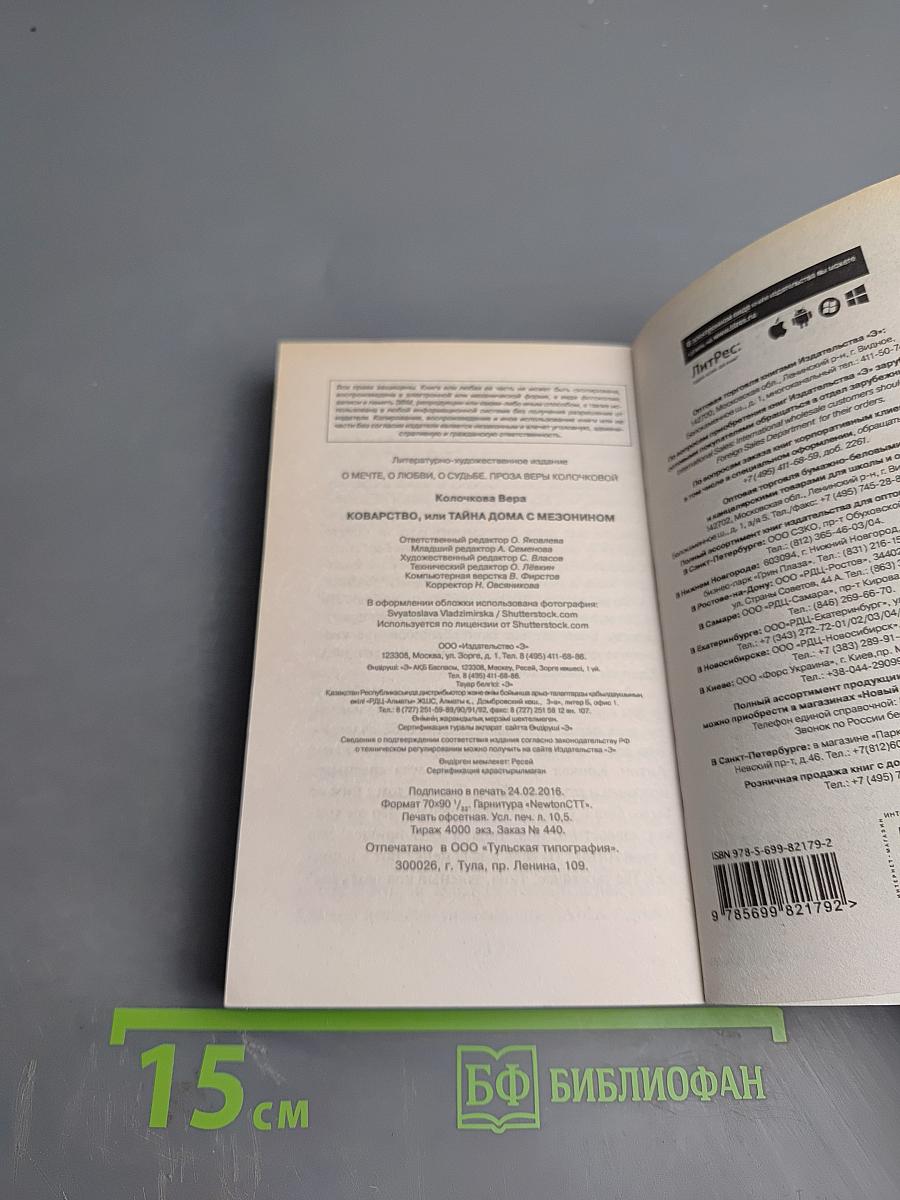 Коварство, или Тайна дома с мезонином