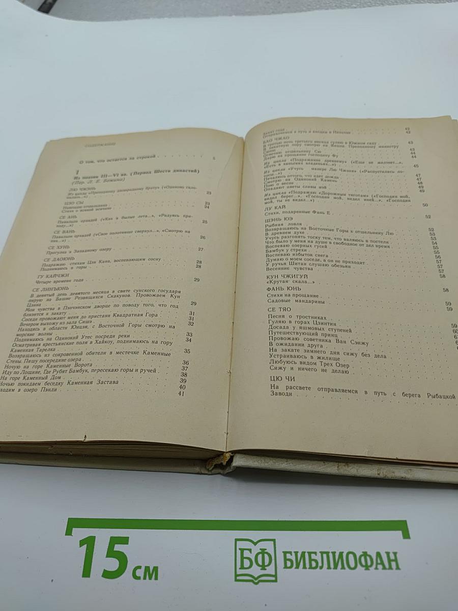 Китайская пейзажная лирика III-XIV вв.