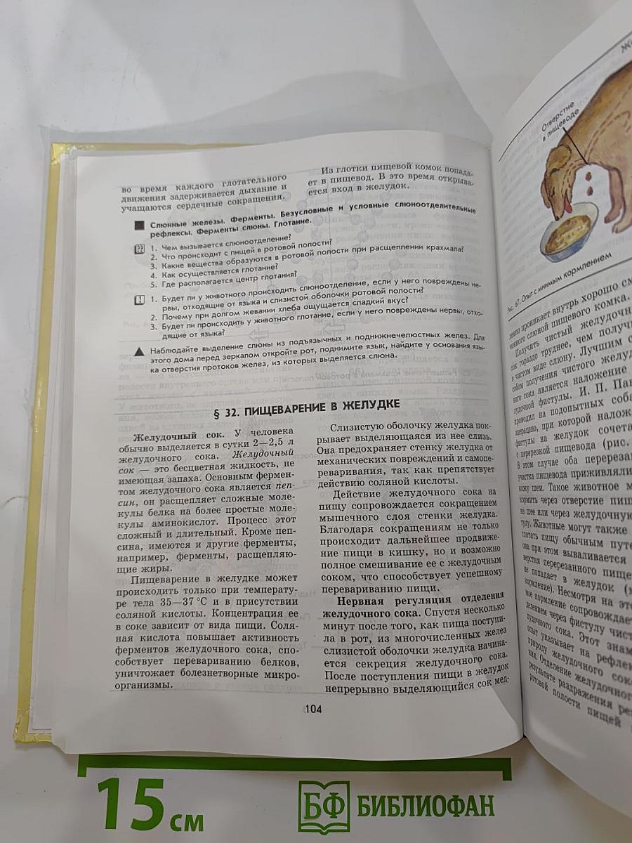 Биология. Человек. 9 класс