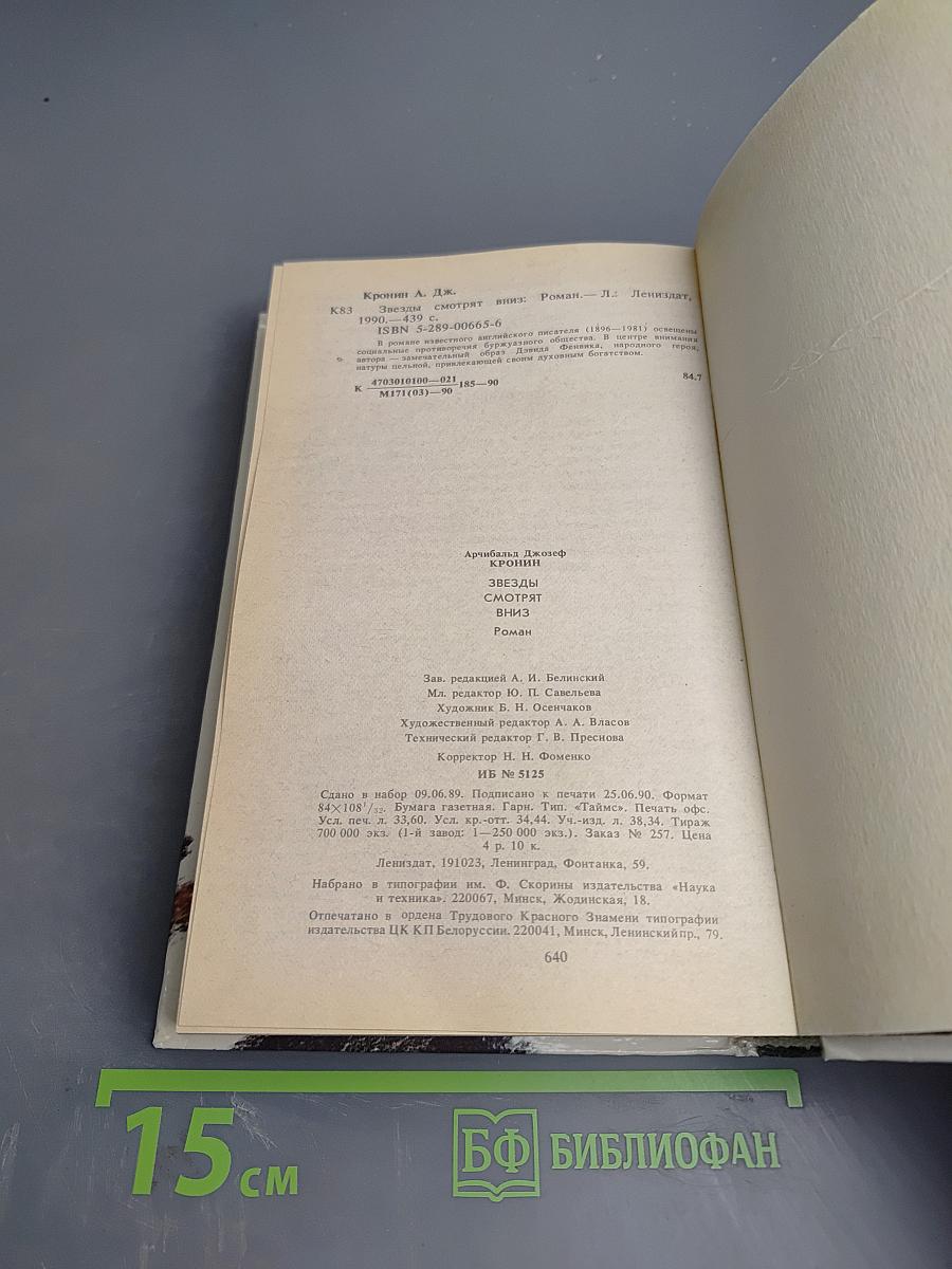 Звезды смотрят вниз