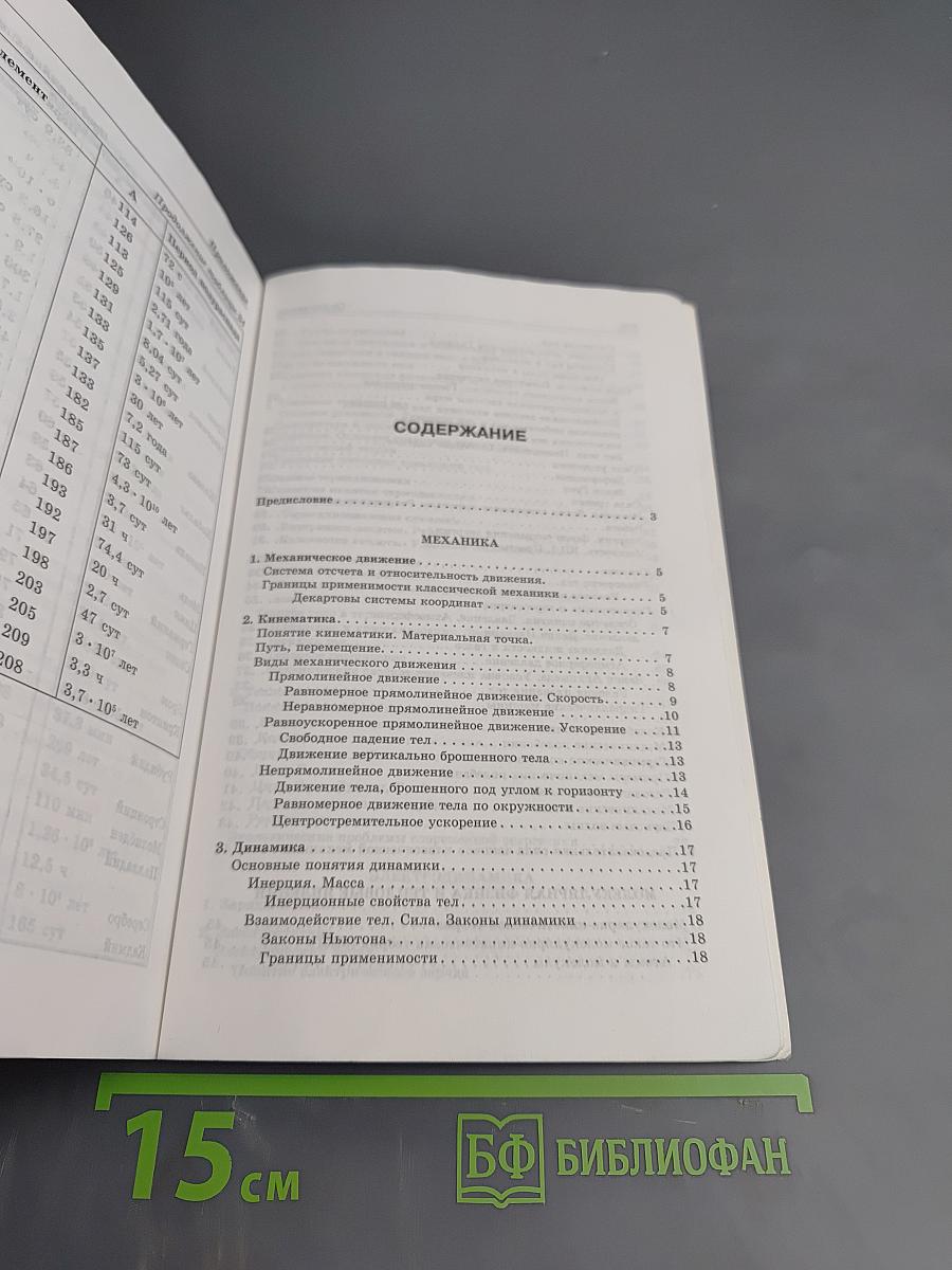 Физика в схемах и таблицах