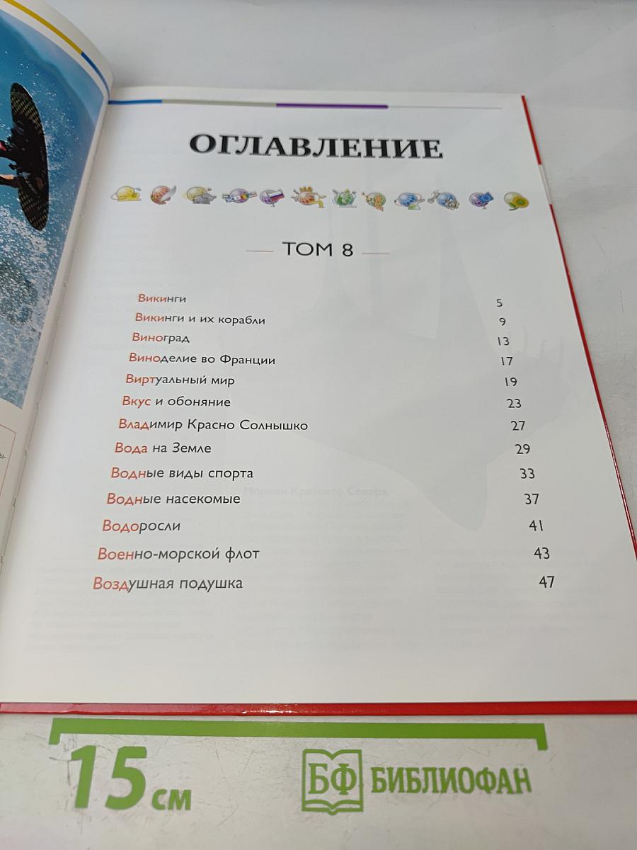 Наш мир от А до Я. Энциклопедия для детей № 8. От викингов до воздушной подушки