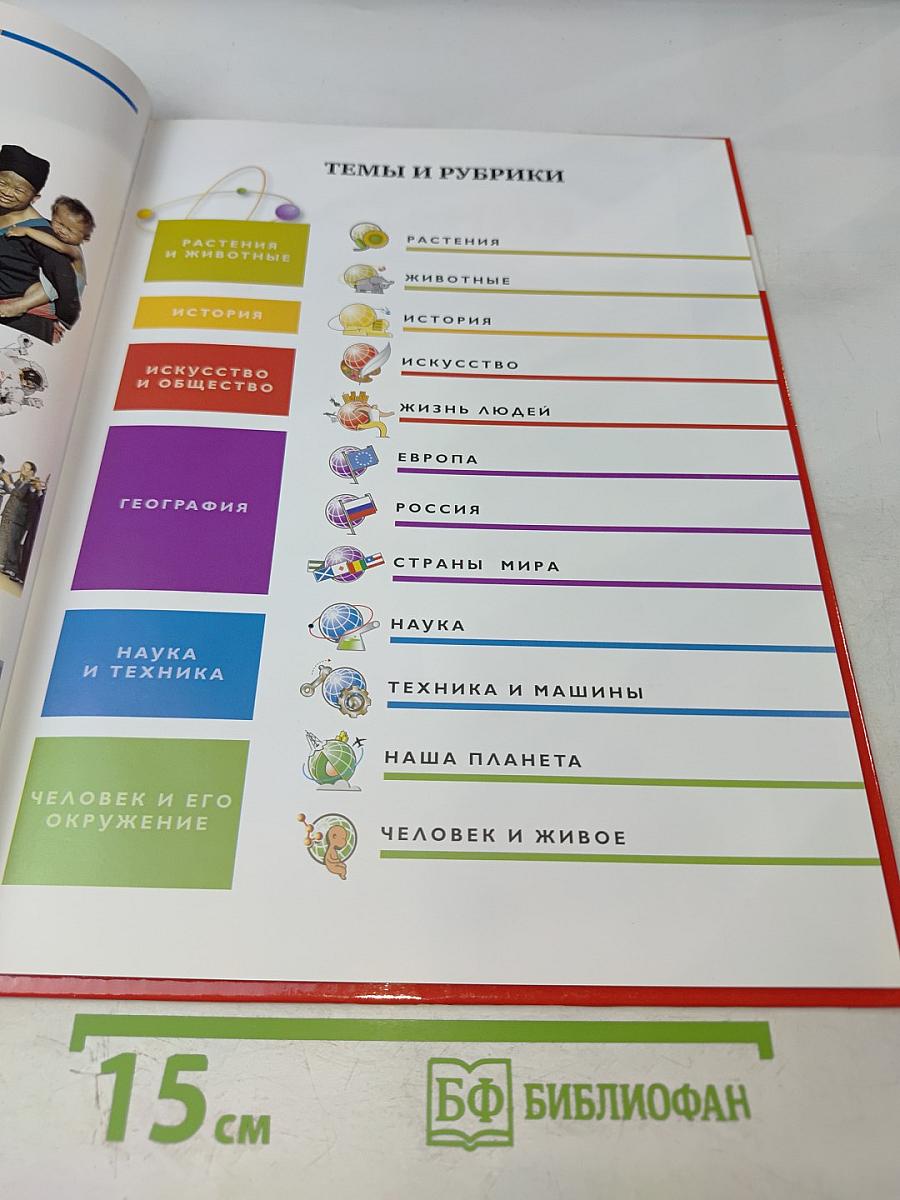 Наш мир от А до Я. Энциклопедия для детей. Тематический указатель