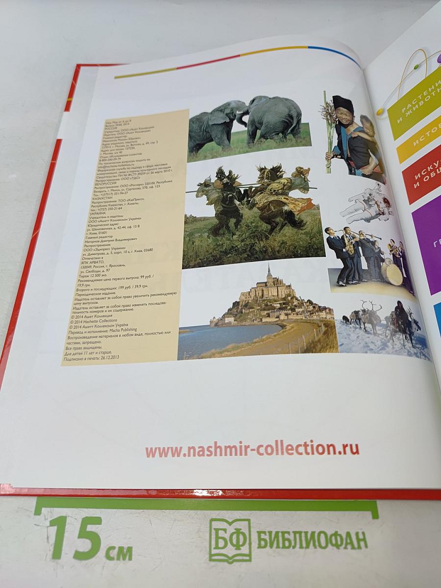 Наш мир от А до Я. Энциклопедия для детей. Тематический указатель