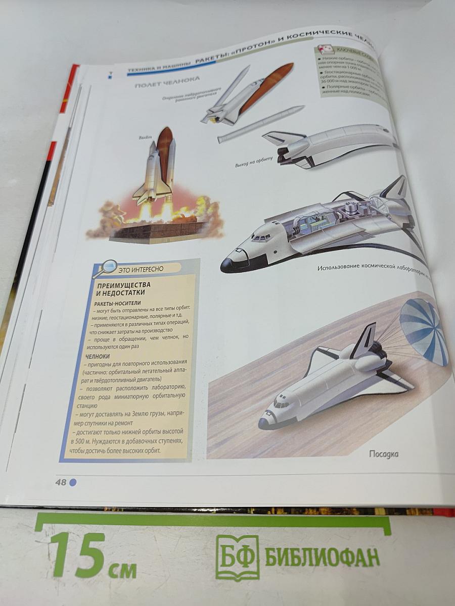 Наш мир от А до Я. Энциклопедия для детей № 46: От пустыни днём до ракет: «Протон» и космических челноков