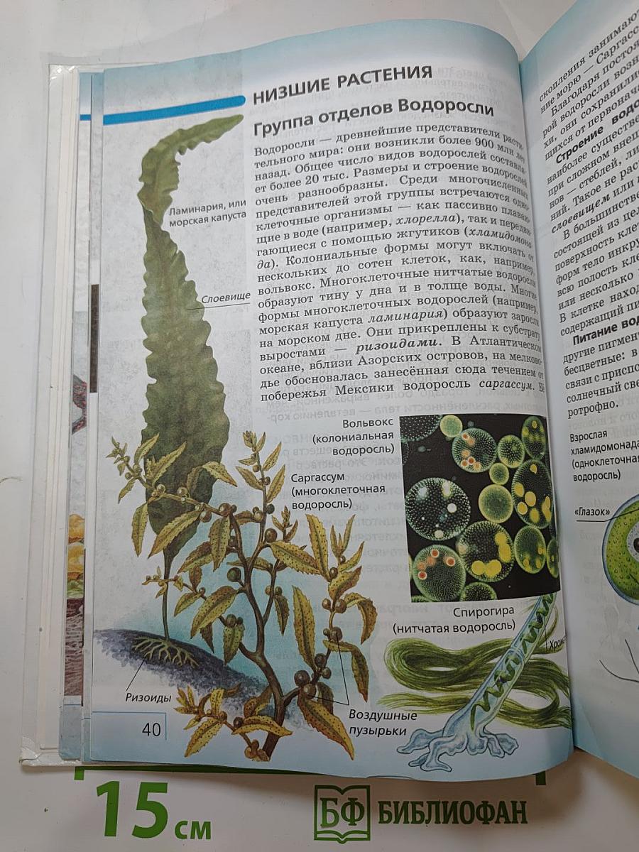 Биология. Многообразие живых организмов. 7 класс