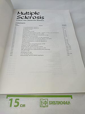 Multiple Sclerosis: Clinical and Laboratory Research, Том 16, Приложение 10, Октябрь 2010