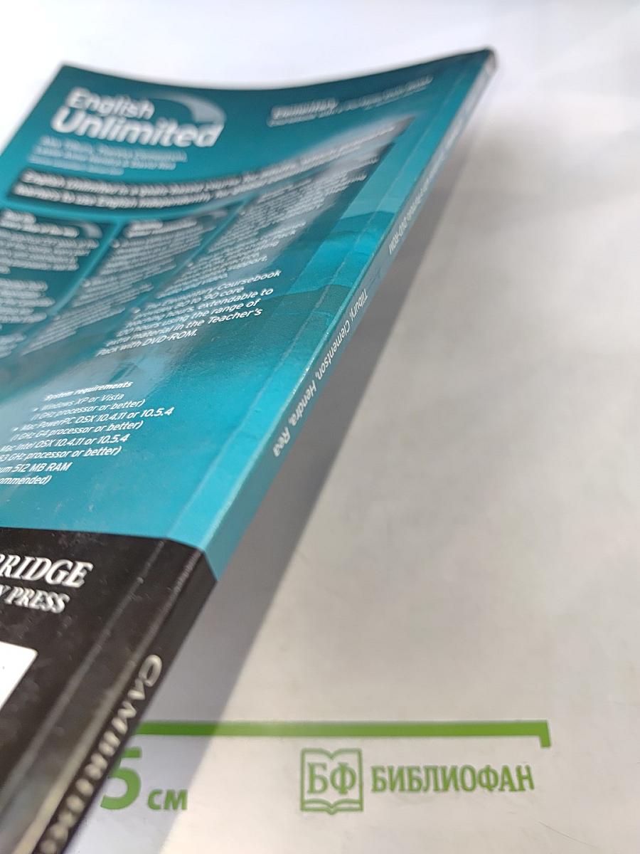 English Unlimited A2 Elementary Coursebook with e-Portfolio DVD-ROM