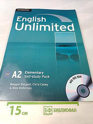 English Unlimited A2 Elementary Self-study Pack