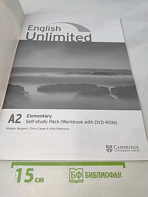 English Unlimited A2 Elementary Self-study Pack