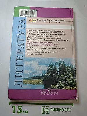 Литература. 10 класс. Часть 2