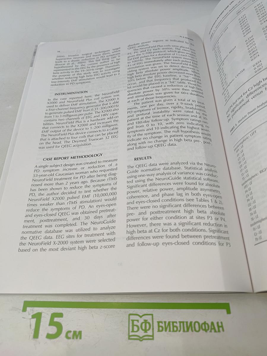 Journal of Neurotherapy: Investigations in Neuromodulation, Neurofeedback and Applied Neuroscience. Volume 16, Number 1, January-March 2012