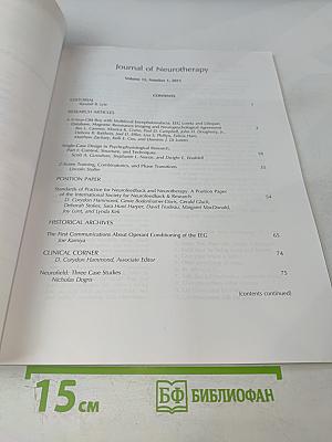 Journal of Neurotherapy, Volume 15, Number 1, January-March 2011