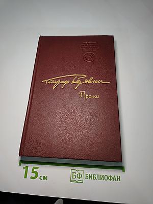 Пролог. Роман-эссе