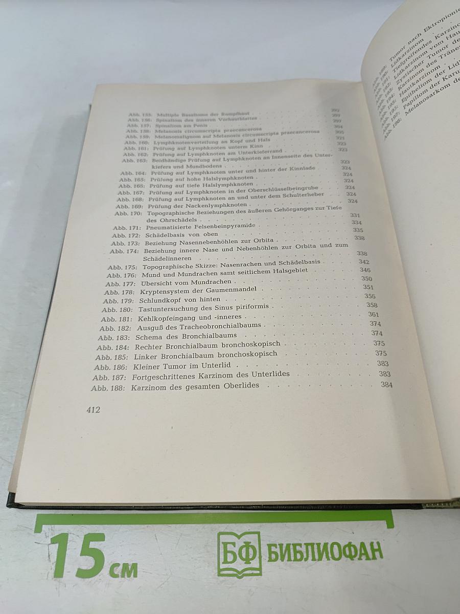 Frühdiagnose des Krebses