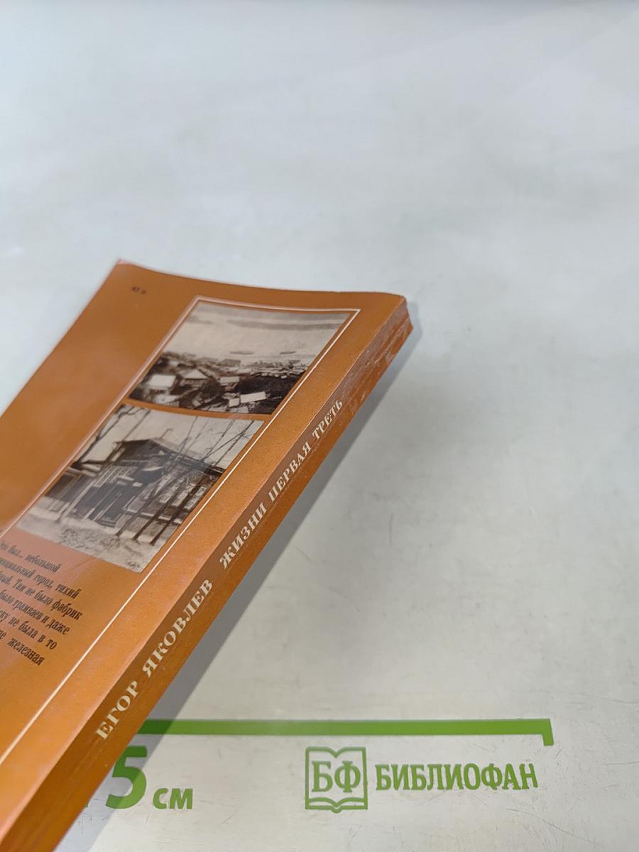 Жизни первая треть