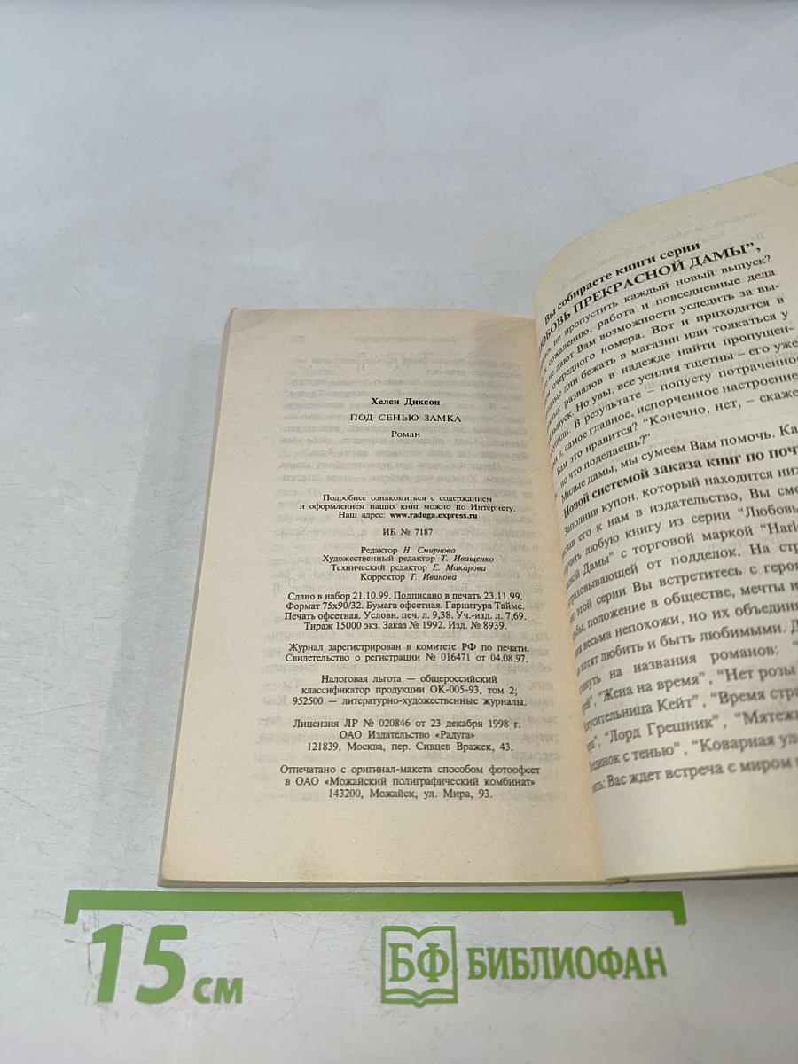 Под сенью замка