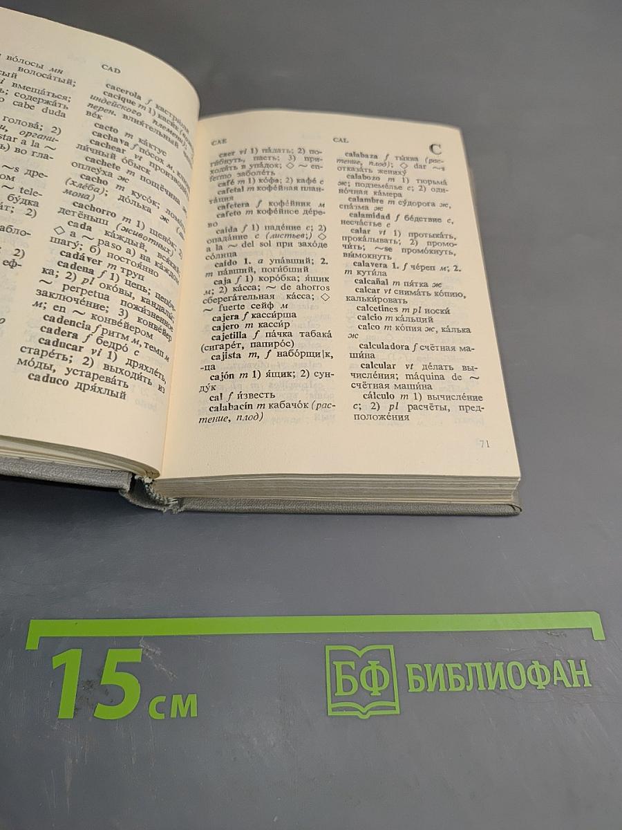 Карманный испанско-русский словарь