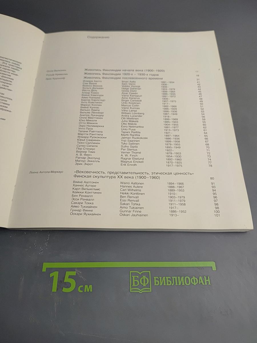 Искусство Финляндии 1900-1960